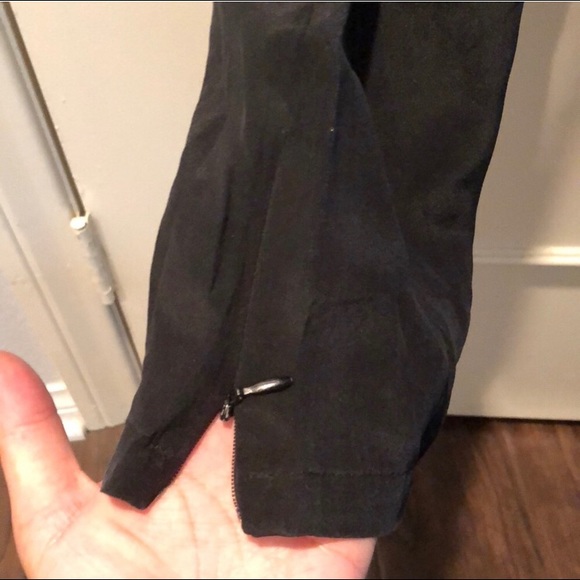 100% silk Jumpsuit full length black & white - Picture 6 of 6